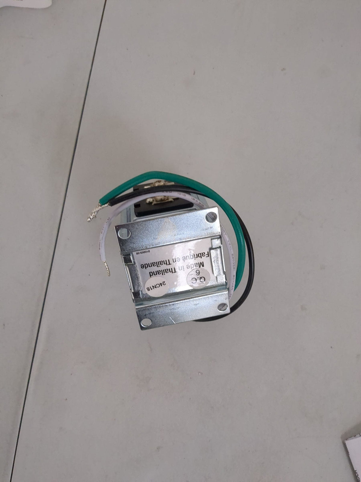 Heath Zenith Metal Wired Door Chime Transformer