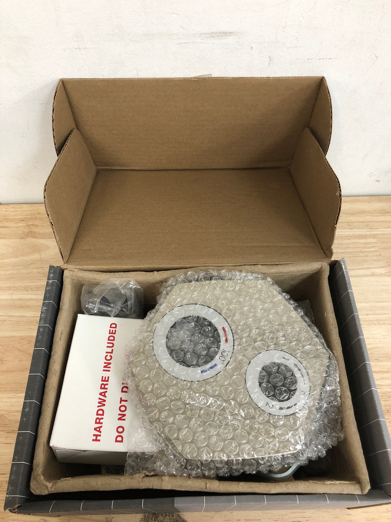 hansgrohe Locarno Transitional 2-Handle 7-inch Wide Thermostatic Shower Trim for Rough-in Valve with Diverter in Brushed Nickel, 04820820