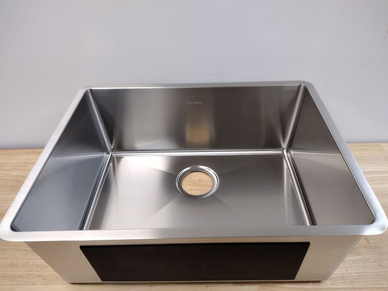 Elkay HDU24189F Crosstown Undermount Stainless Steel 24 in. Single Bowl Kitchen Sink