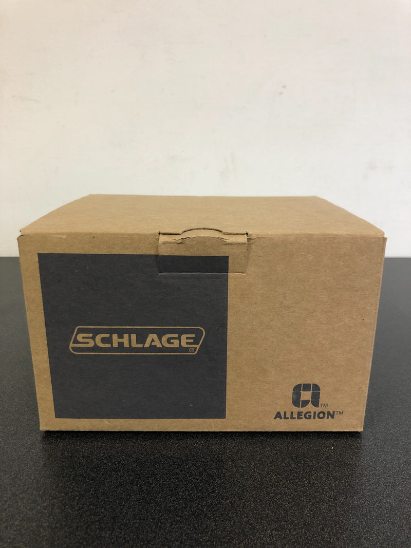 Schlage Latitude Privacy Door Lever Set with Decorative Century Trim - Satin Chrome