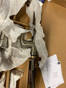 Grohe 30211DC1 Elberon Single Handle Single Hole Pull-Down Kitchen Faucet with SilkMove Cartridge & Locking Dual Spray Control - Includes Escutcheon Plate - SuperSteel InfinityFinish