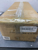 Innovations Lighting 330-3W-BK-CLW Cairo 3 Light 24" Wide Vanity Light - Black / White / Clear