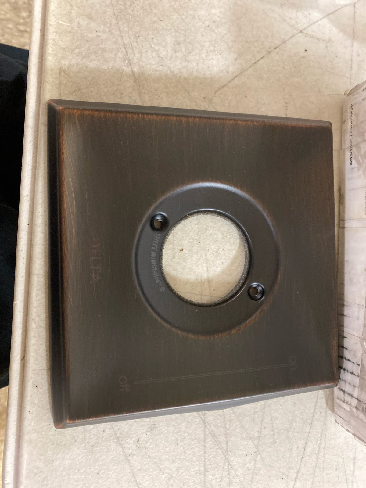 Delta T17T251-RB Dryden Tempassure 17T Series Dual Function Thermostatic Shower Only with Integrated Volume Control - Less Rough-In Valve - Venetian Bronze