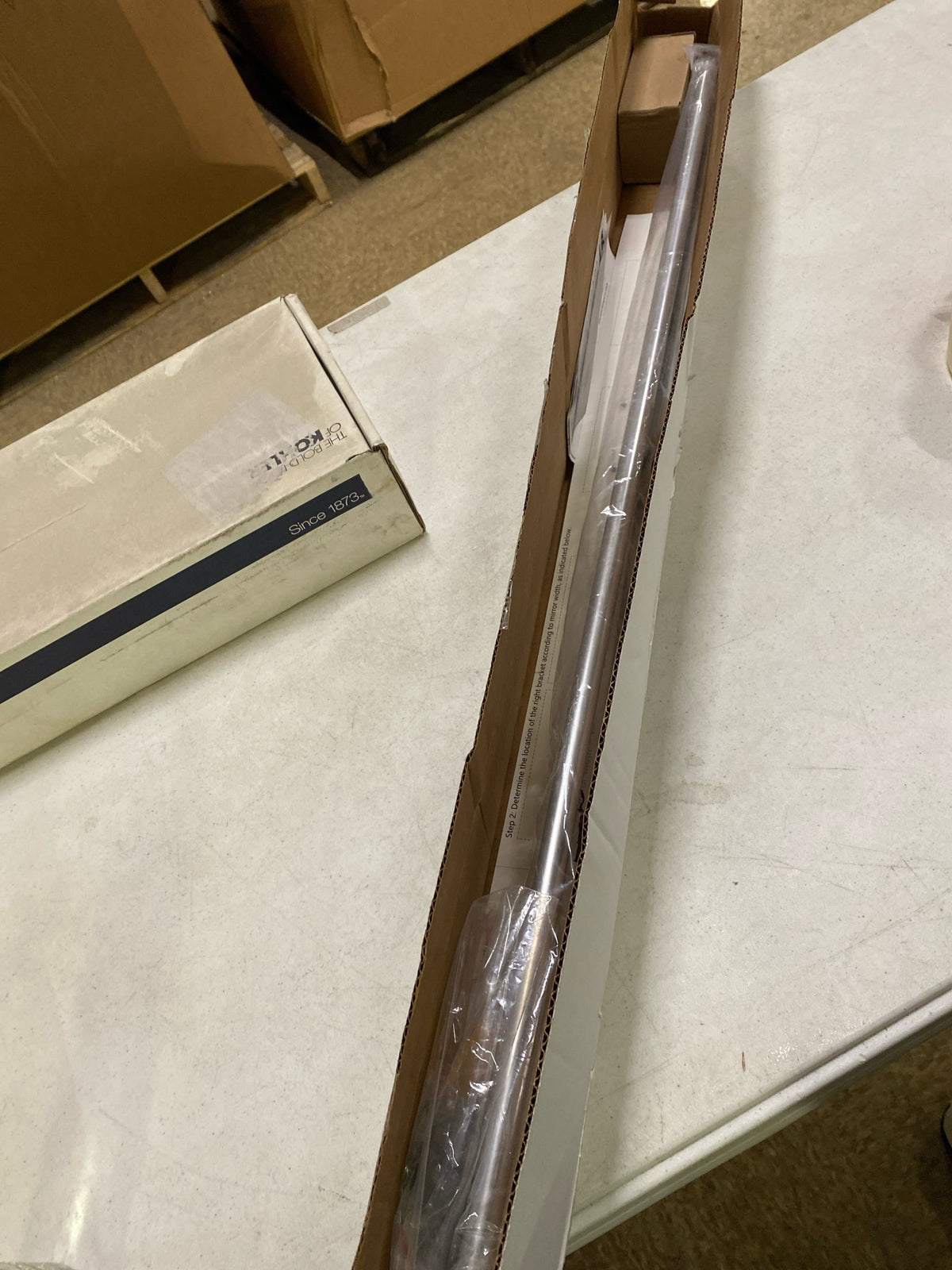 Kohler K-97626-SHP Choreograph 36" Shower Barre - Bright Polished Silver