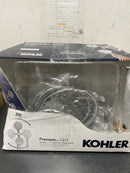 Kohler K-23218-G-CP Awaken 1.75 GPM Multi Function Shower Head with Hand Shower, Hose, and MasterClean Technology - Polished Chrome