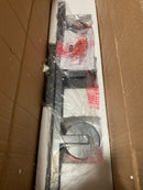 Designers Fountain 86503-CHA 24in Elements 3-Light Bathroom Vanity Light Fixture, Charcoal