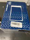 T and S Brass B-1210-12 Glass Filler, 12" Deck Mount Pedestal, 1/2" NPT Male Shank - Chrome