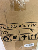 Lnc RMUUFBHD1107RG7 1-Light Rusty Bronze Outdoor Wall Sconce with Clear Seeded Glass Shade Farmhouse Front Door Lamp Garden Lights