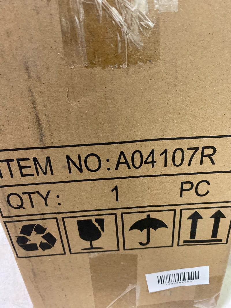 Lnc RMUUFBHD1107RG7 1-Light Rusty Bronze Outdoor Wall Sconce with Clear Seeded Glass Shade Farmhouse Front Door Lamp Garden Lights