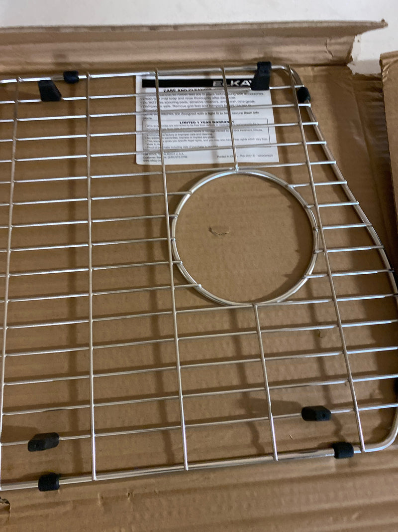 Elkay LKOBG1617SS Basin Rack with Rear Drain Opening - Stainless Steel