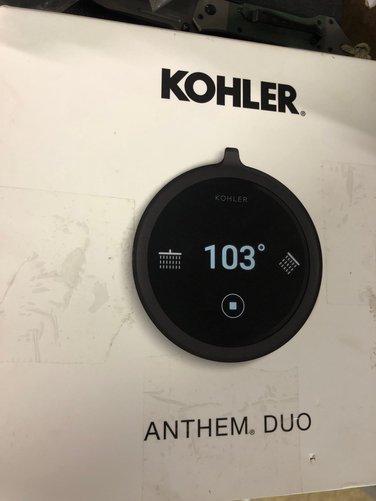 Kohler K-36364-BL Anthem Duo Digital Shower Controller - Matte Black