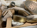 Delta 75648CZ PivotPro Gold 6-Spray Wall Mount Dual Fixed and Handheld Shower Head in Champagne Bronze