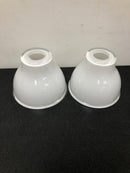 Capital Lighting 8302CH-128 Baxter 2 Light 16" Wide Bathroom Vanity Light with Frosted Glass Shades - Chrome