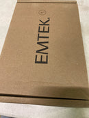 Emtek Modern Rectangular Privacy Pocket Door Mortise Lock (Satin Black)
