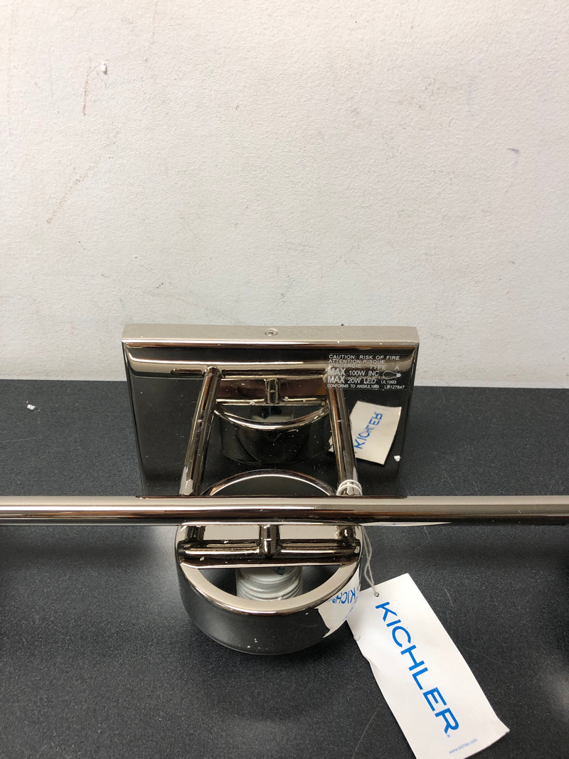 Kichler 55112PN Ciona 3 Light 24" Wide Bathroom Vanity Light - Polished Nickel