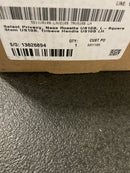 Emtek 520TRUS10B LH Neos Rosette L-Sq stemTribeca Privacy Door Lever Set from the SELECT Brass Collection - Oil Rubbed Bronze