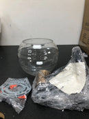 Minka Lavery 4911-653 Keyport 7.5" Tall Bathroom Sconce - Sand Coal / Natural Brushed Brass