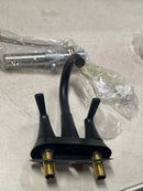 Moen 64432BL Jase 1.2 GPM Centerset Bathroom Faucet with Pop-Up Drain Assembly - Matte Black
