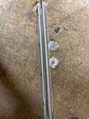 Peerless PA905-BN 44" - 72" Straight Adjustable Shower Rod - Brushed Nickel