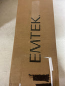 Emtek 4212TUS3NLLH Melrose Left Handed Full Plate Single Cylinder Keyed Entry Handleset with Turino Interior Lever - Unlacquered Brass