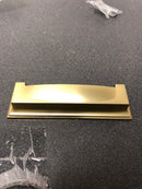 Amerock BP36762BBZ Appoint 3 and 3-3/4 Inch Dual Center to Center Cup Cabinet Pull - Golden Champagne