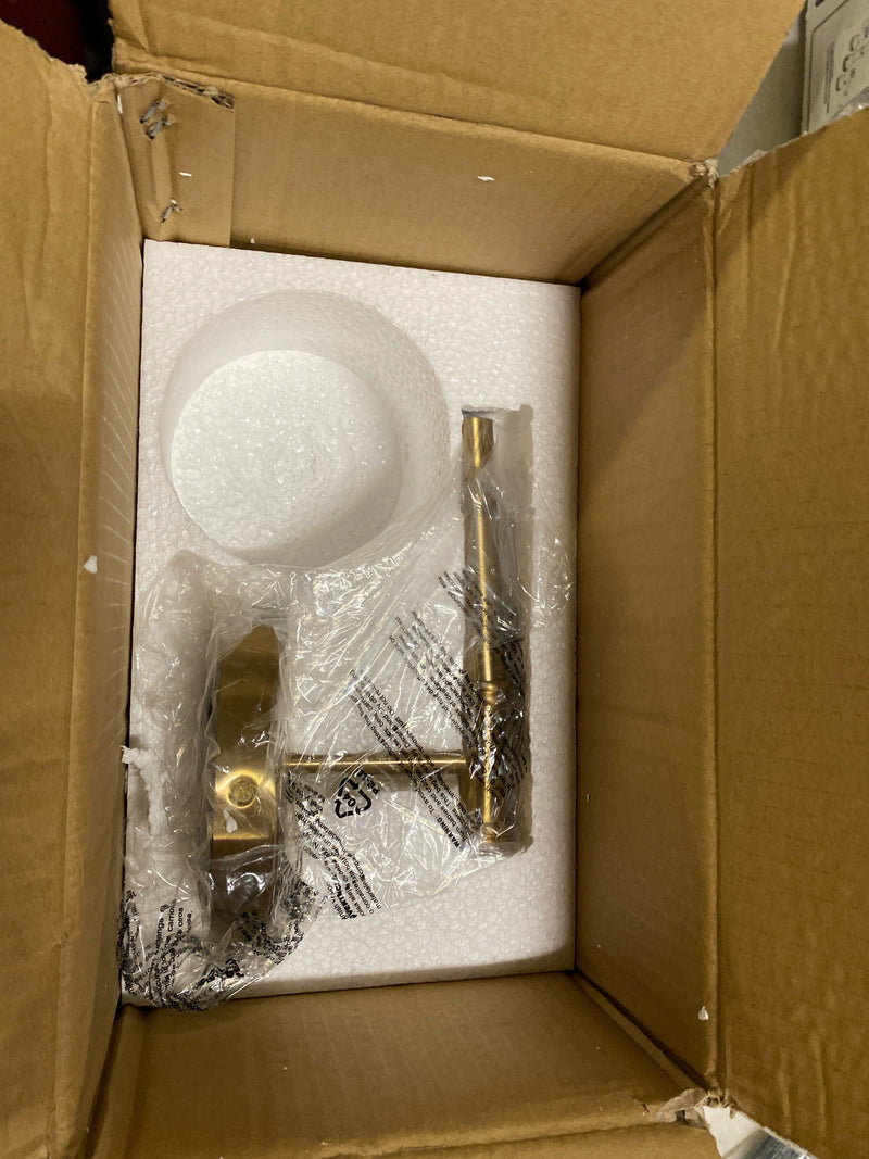 Savoy House 9-101-1-322 Fremont Traditional Soft White Glass Wall Sconce, 1-Light 60 Watt, 21" H x 5" W, Warm Brass