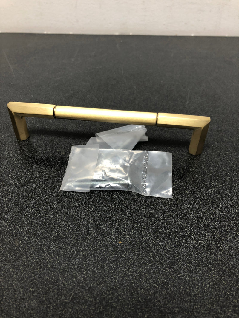 Signature Hardware 450311 6" Lunata Solid Brass Cabinet Pull - Satin Brass