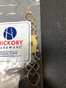 Hickory Hardware P326-LP Manor House Series 5-1/2" Long Traditional Knob Backplate - Lancaster Hand Polished