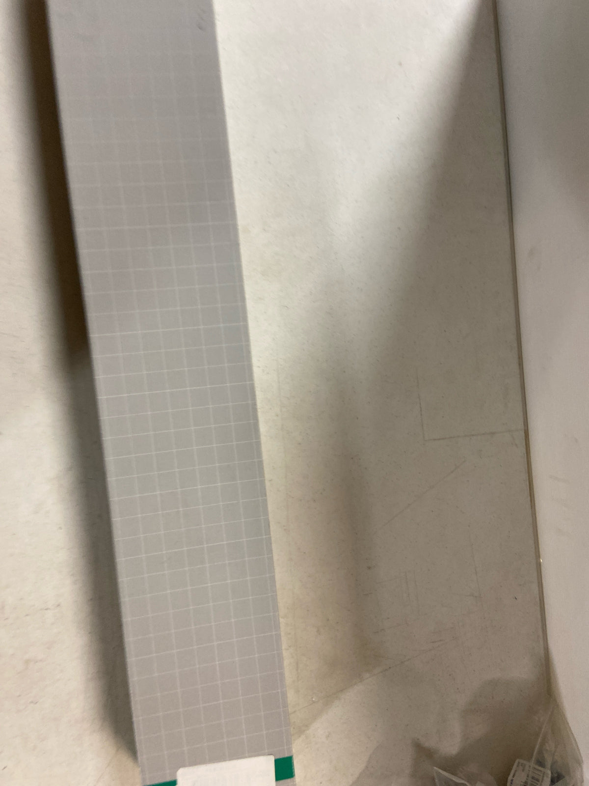 hansgrohe RainDrain Rock Linear Shower Drain for 31 1/2" Rough with Height Adjustable Frame in Nature Stone, Stainless Steel Rectangle Shower Floor Drain