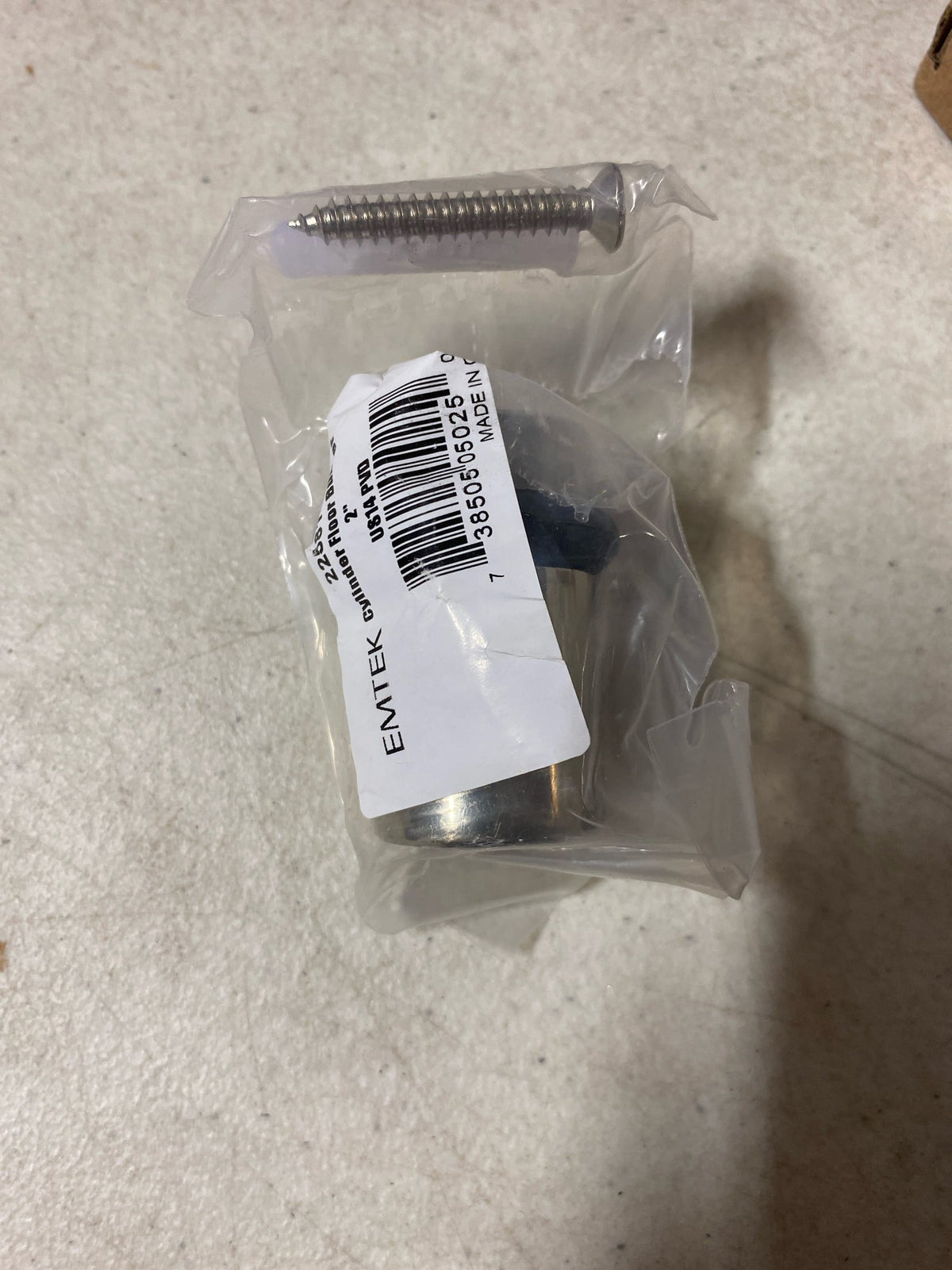 Emtek Bright Nickel Stop, 2258US14