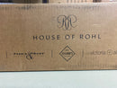 Rohl AM08D3IWULB Amahle 1.2 GPM Widespread Bathroom Faucet with Wheel Handles and Pop-Up Drain Assembly - Unlacquered Brass (Living Finish)