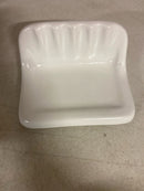 Daltile 0790BA7251P Wall Mounted Soap Dish from the Bath Accessories Collection - Ceramic Arctic White Matte