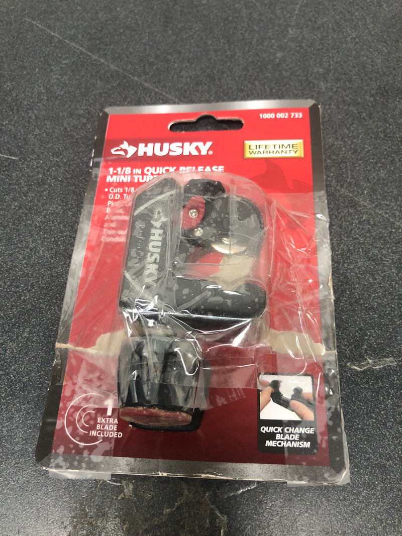 Husky 80-784-111 1-1/8 in. Quick-Release Mini Tube Cutter