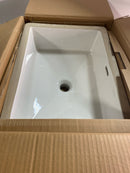 Signature Hardware Euric 20" Vitreous China Undermount Bathroom Sink