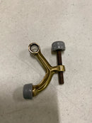 Emtek 2241US10B 2-3/8" Height Solid Brass Hinge Pivot Stop - Oil Rubbed Bronze