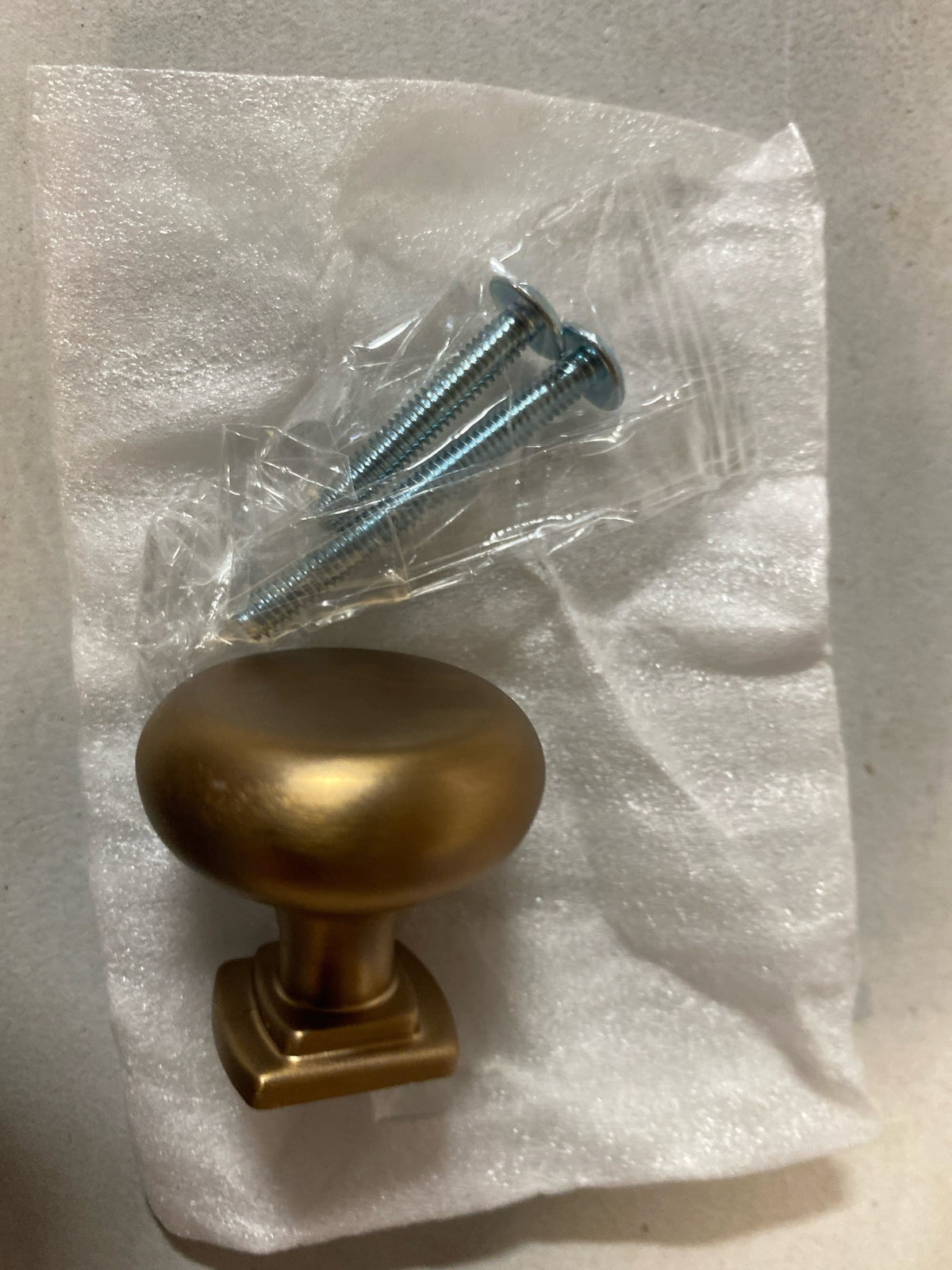 Amerock BP36893CZ Surpass 1-1/4 in. (32mm) Classic Champagne Bronze Round Cabinet Knob