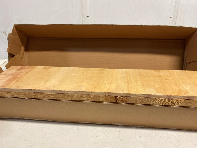 25 in. W Natural Carrara Marble Backsplash