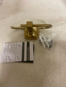 Amerock BH36091BBZ Stature 7-1/16 in. (179 mm) L Single Post Toilet Paper Holder in Golden Champagne