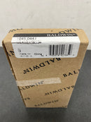 Baldwin 1045.044.I 4-1/2" Wide Plain Bearing Square Corner Mortise Door Hinge from the Estate Collection - Single Hinge - Lifetime PVD Satin Brass