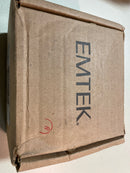 Emtek Select Passage, Square Rosette, L-Square Stem, Knurled Handle US4 RH