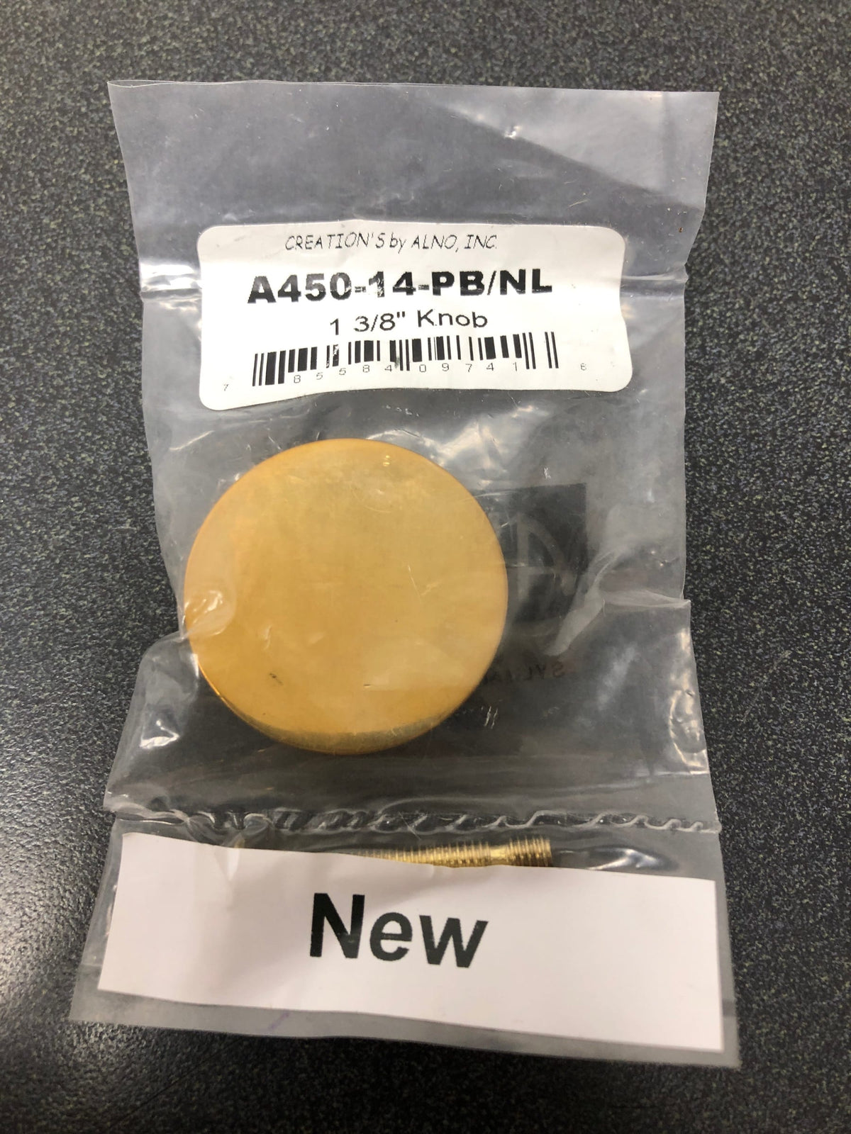 Alno Redondo 1-3/8 Inch Mushroom Cabinet Knob