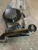 Kohler K-TS97074-4G-CP Pitch Tub and Shower Trim Package with 1.75 GPM Single Function Shower Head - Polished Chrome