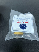 Hickory Hardware HH075341-BGB Skylight 1-1/4 Inch Sleek Square Cabinet Knob / Drawer Knob - Brushed Golden Brass