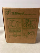 S&P 4" TD-Mixvent TD-100 In-Line Duct Fan, 97/101 CFM, 120V - 60 Hz, 23/26 W