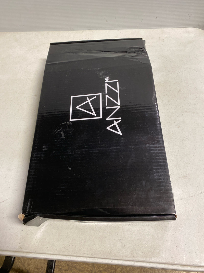 Anzzi L-AZ902BN 1.2 GPM Widespread Bathroom Faucet with Pop-Up Drain Assembly - Brushed Nickel