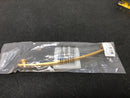 Hickory Hardware P2158-BGB American Diner 8-13/16" (224mm) Center to Center Arched Bar Retro Classic Cabinet Handle / Drawer Pull - Brushed Golden Brass