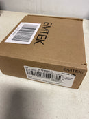 Emtek S200ST-SS Stuttgart Stainless Steel Privacy Door Lever Set - Brushed Stainless Steel