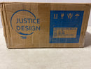 Justice Design Group FSN-8032-OPAL-MBLK Alpino 2 Light 15" Wide Vanity Light with Opal Artisan Glass Shades - Matte Black