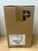 Progress Lighting P6071-31 Edition 13" Tall Single Light Outdoor Wall Sconce with Water Glass Shade - Black