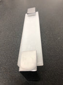 Sietto P-1200-PC Affinity 5-5/8 Inch Center to Center Handle Cabinet Pull with Clear Glass - Polished Chrome